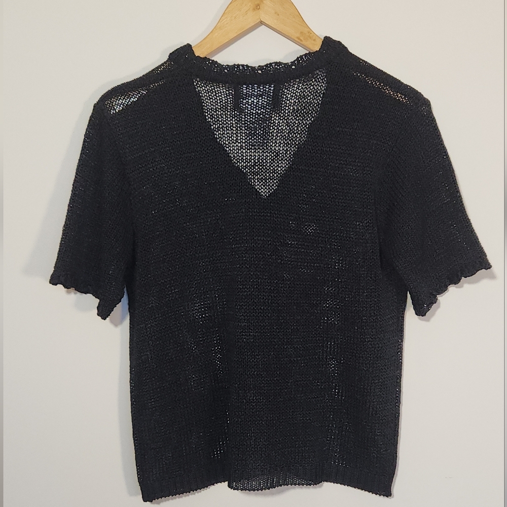 🔥SOLD🔥 Vintage Sag Harbor Loose Knit Cardigan - Picture 10 of 13